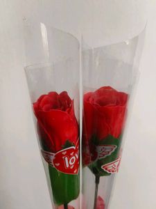 Artificial Roses (2 Pcs)