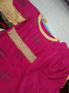 Very Low Price Anarkali Gown With Palazzo 😍
