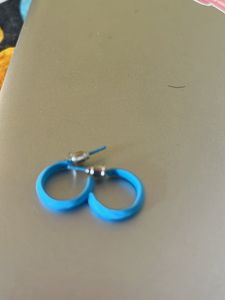 Light Blue Cute Earrings