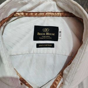 Men&#39;s Party Wear White Shirt