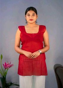 Red Short Kurti