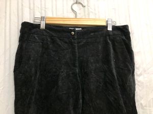 Ana Sousa Black Cotton Pants