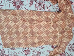 Pink N Golden A Line Kurta