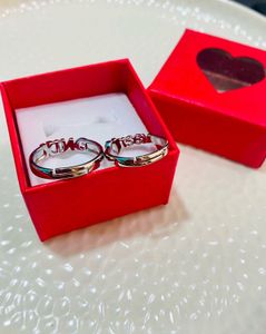 King &amp; Queen Matching Rings