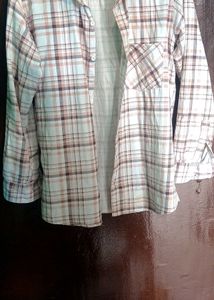 Plaid Button-Down Shirt