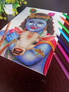 Krishna Drawing