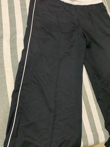 Black &amp; White Track Pants