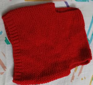 Infant half sleeves sweater