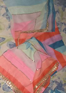 Saree With stitched Blouse