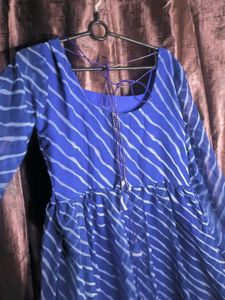 Blue Ethnic Gown