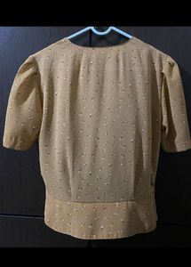 Korean Puff Shoulder Tops