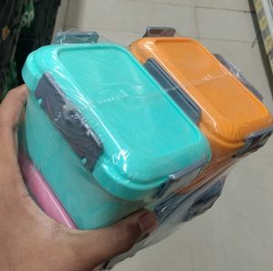 Colorful Storage Containers(pack Of 4)