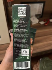 Aloe vera foaming facewashe