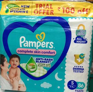 Pampers Complete Comfort Diapers. s 86