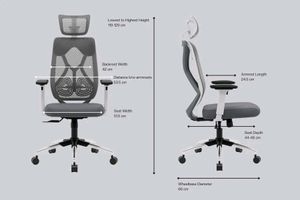 Green Soul Zodiac Pro High 4D Armrest Chair