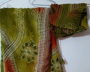 Beautiful Work Saree
