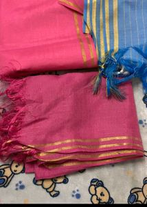 Pink Kurta With Duppatta
