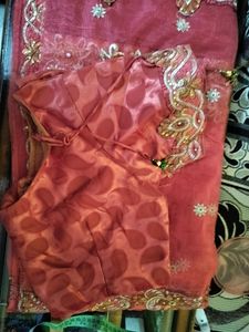 Red Saree