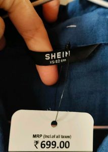 Blue Shirt &amp; Shorts Set