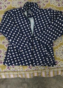 Heart Patterned Jacket