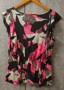 Black Party Wear Top