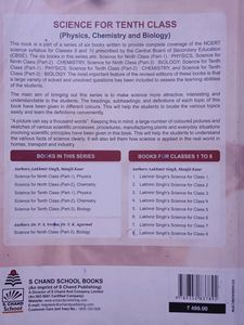 Class10 Chemistry S.Chand,lakhmir Singh Manjt Kaur
