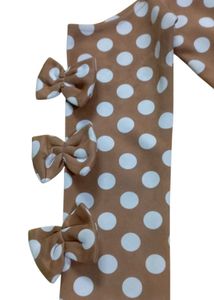 Cute Brown Polka Dots Top