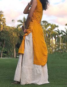 Ethnic White Ghaghra ✨
