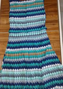 Mix Colours Patterns Short Dress