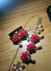 Floral Jewelry Set