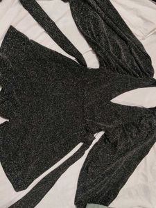 Sparkly Black Romper