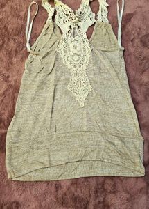 Lace Detail Tank Top