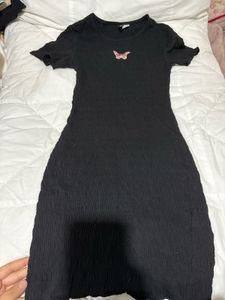 Black Butterfly Dress