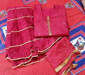 Kurta Sharara Set