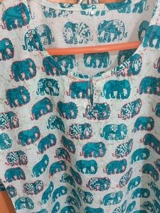 Kurti 🐘 print