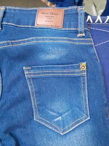 Stylish Blue Flared Jeans