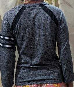 Charcoal Gym Full Sleeve Tee