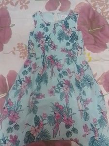 Cute Floral Girls Dress