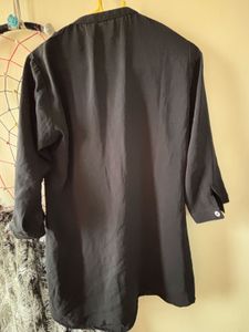 Elegant Black Tunic Top
