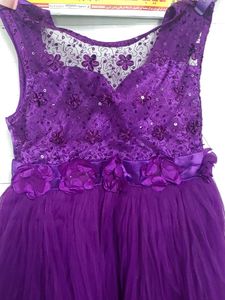 Up &amp; Down Kids Frock