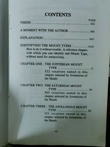 Palmistry Book