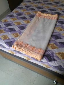 Embroidered Net Dupatta