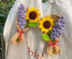 Crochet Bouquet Keychain❤️💐