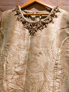 Indo Western Gown With Long Coat