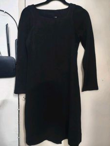 Classic Black Long Sleeve Dress