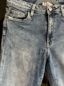 Size - 30 Lee Cooper Blue Distressed Denim Jeans