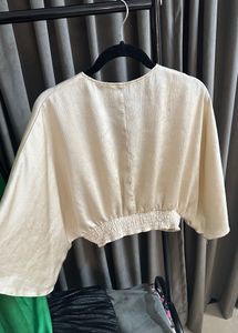 H&amp;M Elegant Cream Top