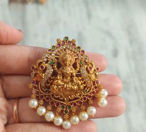 1gramgold Laxmi Devi Pendant