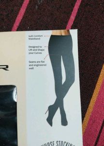 Free Size Bonjour Black Tights - New in Package
