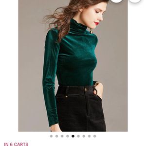 Desginer Girl Velvet Top